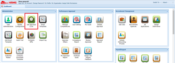 How To Configure Appraisal Cycle In HRMS Deskera Help Centre