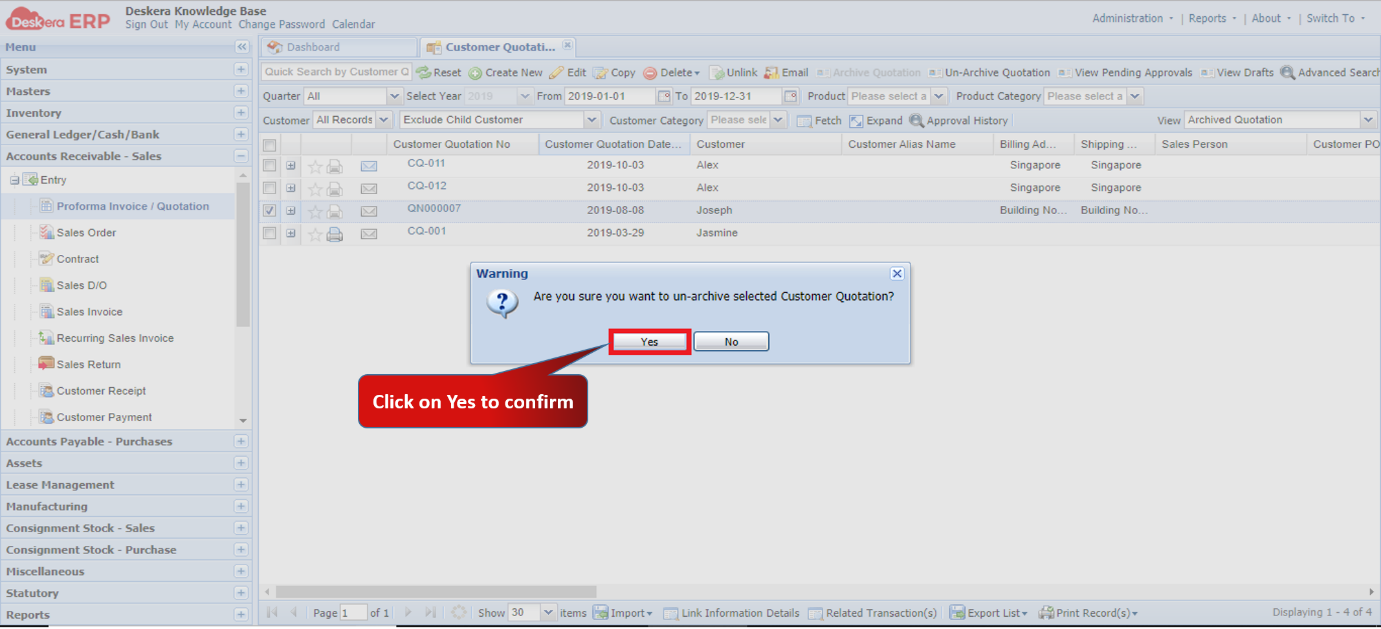 C:\Users\krawler\Desktop\Knowledge Base\ERP\1.5.1.2 Unlink, Email, Archive, Unarchive Customer Quotation\Picture9.png