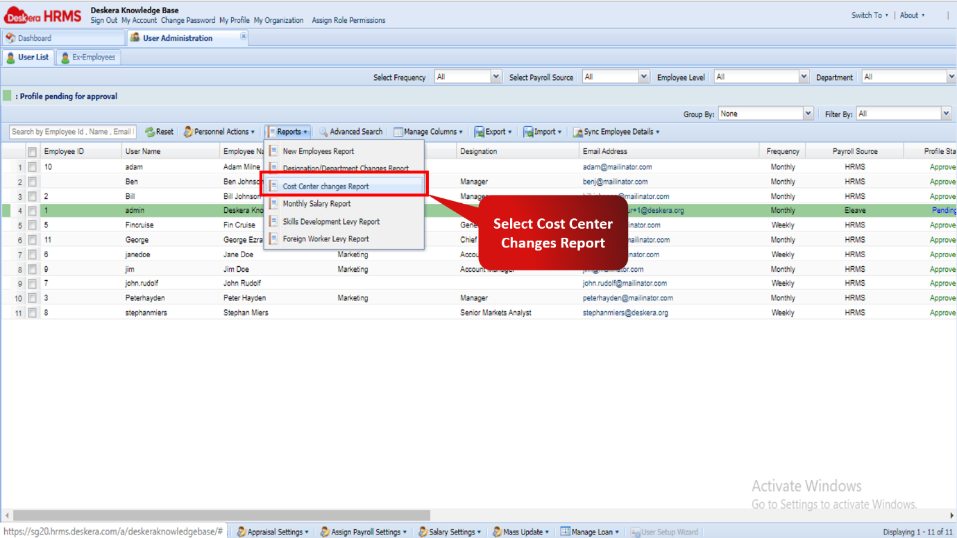 cost-center-changes-report-deskera-help-centre